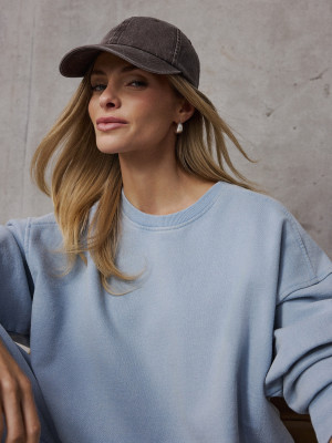 Mohito - Oversize Sweatshirt - Blau - XL