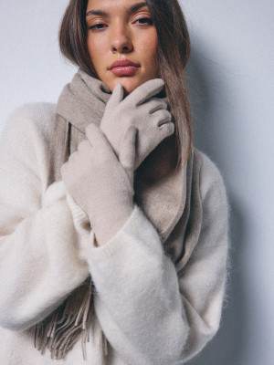 Mohito - Guantes en mezcla de lana - beige - L