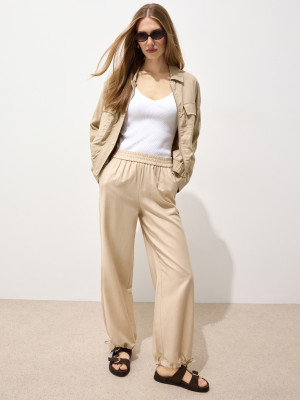 Mohito - Pantaloni wide leg - beige - 34