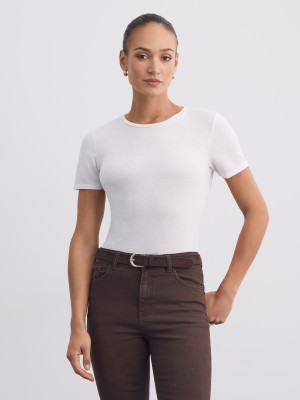 Mohito - T-shirt z ozdobnymi elementami - biały -