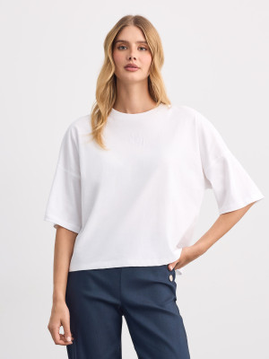 Mohito - T-Shirt - Weiß - L