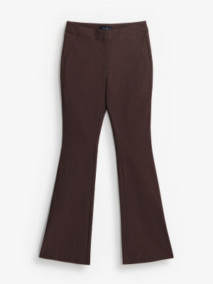 Mohito - Pantaloni flare - Maro închis - 34
