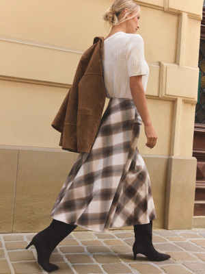 Mohito - LADIES` SKIRT - μπεζ - 32