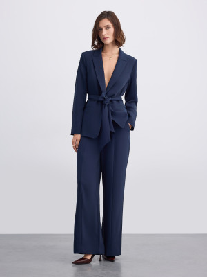 Mohito - Pantaloni cu croi larg - Bleu marin - 32