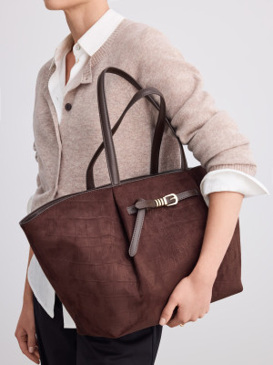 Mohito - Taška shopper - tmavě hnědá - ONE SIZE
