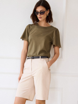 Mohito - Bermuda-Shorts - Beige - 36