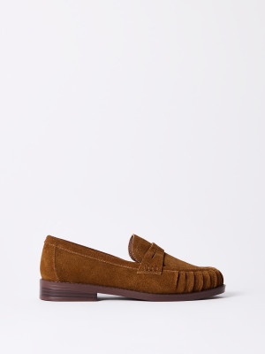 Mohito - Skórzane loafersy - brązowy -