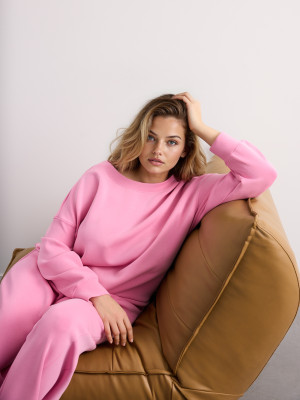 Mohito - Basic-Sweatshirt - Pink - XS/S