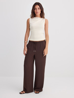 Mohito - Pantaloni wide leg - marrone - 38