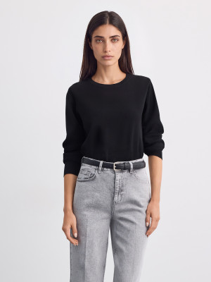 Mohito - Jersey basic - negro - XS