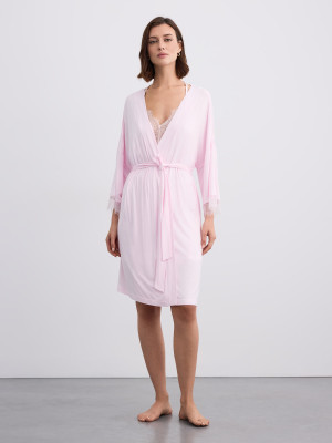 Mohito - LADIES` DRESSING GOWN - rosa - S
