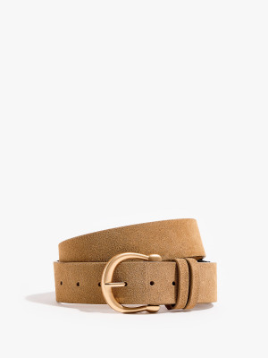 Mohito - Cintura in pelle - beige - L