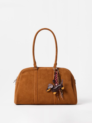 Mohito - Tasche aus Leder - Goldbraun - ONE SIZE