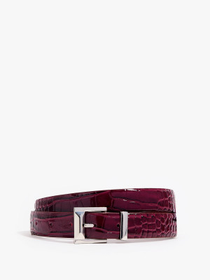 Mohito - Cintura con fibbia - maroon - M