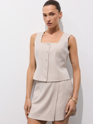 Mohito - Gilet - beige - 38