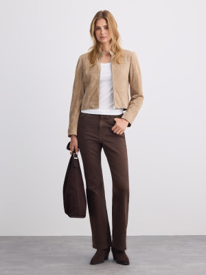 Mohito - Chaqueta de cuero - beige - 40