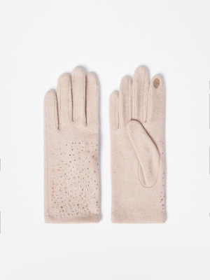 Mohito - Guanti in misto lana - beige - L