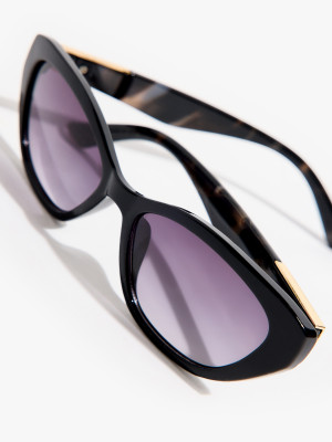 Mohito - Okulary przeciwsłoneczne cat eye - czarny -