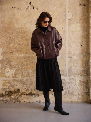 Mohito - Bikerjacke - Dunkelrot - 44