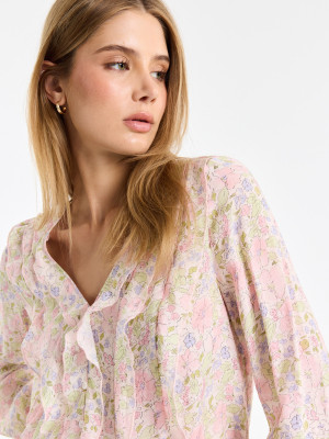 Mohito - Viscose rich blouse - bianco - 34
