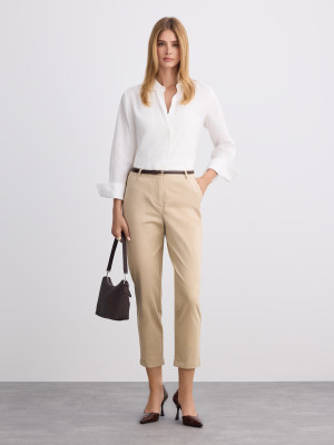 Mohito - Pantaloni chino slim fit con cintura - beige - 42