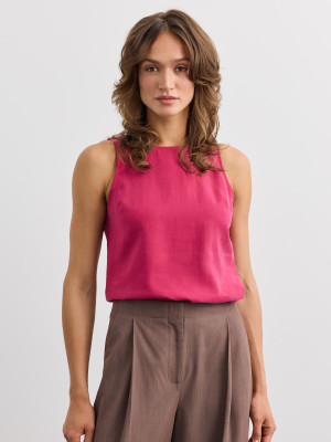 Mohito - Modal blend blouse - Fuchsia - 32
