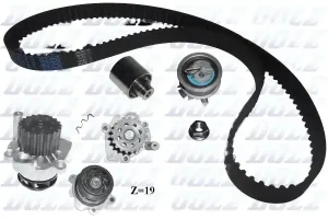 1.4 TDI, 1.9 TDI SKODA FABIA II Wellenset + wasserpumpe DOLZ