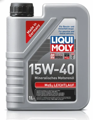 2570 LIQUI MOLY Mos2 leichtlauf 15w-40 1l olej mineralny