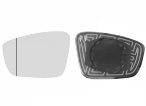 5701837 VAN WEZEL Szkło wkład lusterka podgrzewane