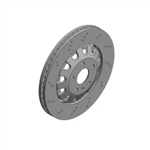 Tarcza hamulcowa przód wentylowana SEAT LEON III ZIMMERMANN