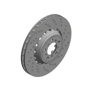Tarcza hamulcowa prawy przód wentylowana BMW 2 F22 F87 ZIMMERMANN