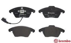 Klocki hamulcowe przód z czujnikiem VW JETTA 3 BREMBO