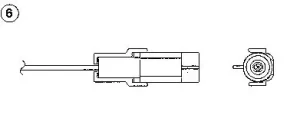 1.6 i Sonda lambda regulacyjna przed katalizator OPEL VECTRA B NGK