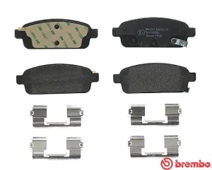 P 59 087 BREMBO Klocki hamulcowe tył