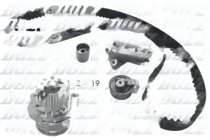 1.9 TDI VW SHARAN I Wellenset + wasserpumpe DOLZ