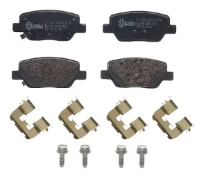 P 23 179 BREMBO Klocki hamulcowe tył
