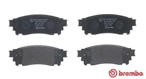 P 83 166 BREMBO Klocki hamulcowe tył