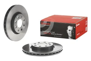 Tarcza hamulcowa przód OPEL CORSA D BREMBO