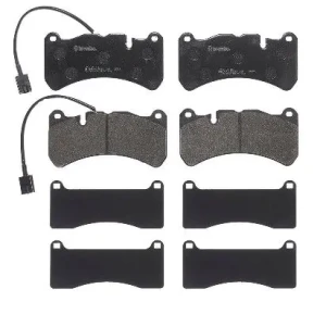 P 23 186 BREMBO Klocki hamulcowe przód z czujnikiem