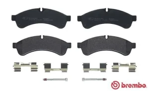 P A6 030 BREMBO Klocki hamulcowe tył
