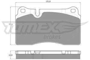 Klocki hamulcowe przód tomex brakes AUDI TT II TOMEX Brakes