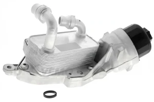 2.0, 2.0 CDTI Chłodnica oleju silnikowego z obudową filtra OPEL ASTRA J VEMO