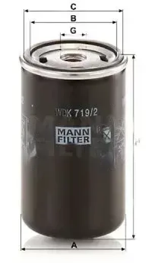 WDK 719/2 MANN-FILTER Filtr paliwa