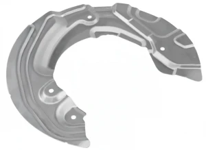 11076 A.B.S. Osłona tarczy hamulcowej przód aluminium