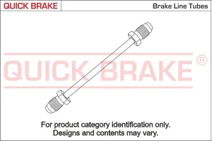 Przewód hamulcowy sztywny miedziany NISSAN PRIMASTAR QUICK BRAKE