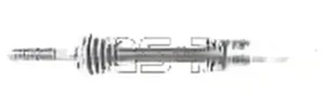 Demi-arbre OPEL ASTRA J 1.4 LPG, 1.4 GSP