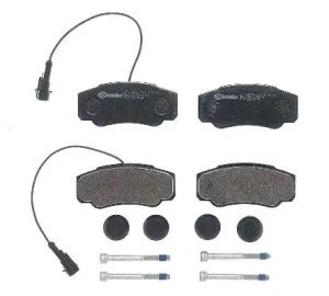P 56 122 BREMBO Klocki hamulcowe tył z czujnikiem