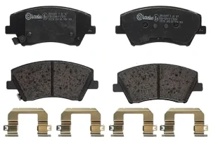 P 30 107 BREMBO Klocki hamulcowe przód