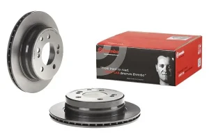 09.D569.11 BREMBO Tarcza hamulcowa tył
