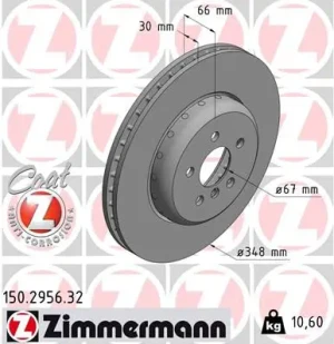 Tarcza hamulcowa przód BMW 3 G21, G81 ZIMMERMANN